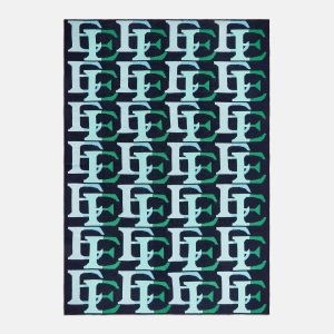 Got Your Back Custom Blanket - Blue/Green