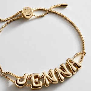 Bubble Slider Custom Bracelet - Bubble Double Strand