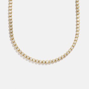 Amalie Bezel Tennis Necklace