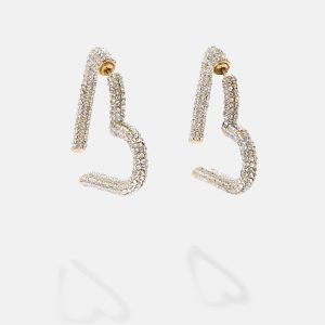 Emory Earrings - Gold/Pav??