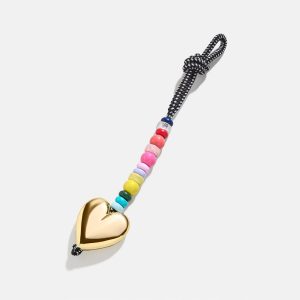 Free Spirit Bag Charm - Gold/Multi