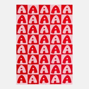 Bubble On Repeat Custom Blanket - Red/Pink