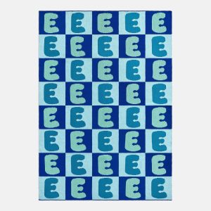 Bubble On Repeat Custom Blanket - Dark Blue/Light Blue