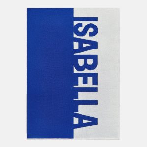 Down The Line Custom Blanket - Blue/White