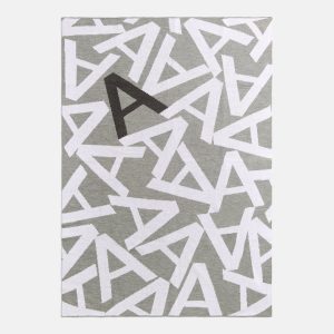 Ramble On Custom Blanket - Gray/White
