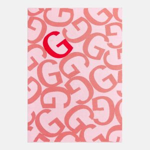 Ramble On Custom Blanket - Light Pink/Red