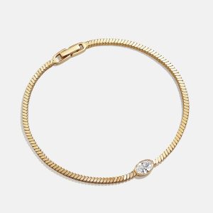 Lana 18K Gold Bracelet - Gold/Pav??