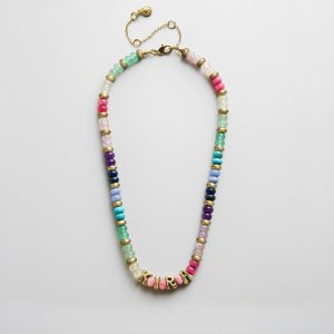 Semi-Precious Custom Bubble Necklace - Semi-Precious Bubble