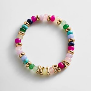 Semi-Precious Bubble Custom Bracelet - Semi-Precious Bubble