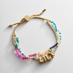 Rowan Semi-Precious Custom Layered Bracelet - Santorini