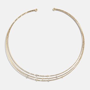 Jordyn Collar Necklace - Layered Collar Necklace