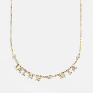 14K Gold Custom Multi Name Necklace - 2 Names