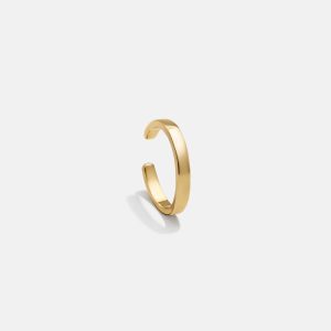 Leidy 18K Gold Ear Cuff - Gold