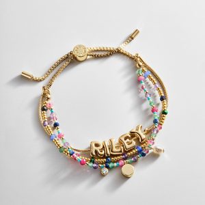 Rowan Semi-Precious Custom Layered Bracelet - Positano