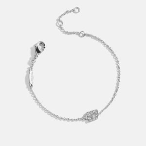 Varsity Number Custom Bracelet - One Silver Station