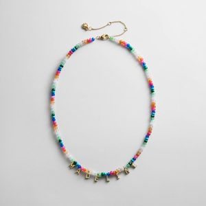 Mini Semi-Precious Custom Necklace - Multi