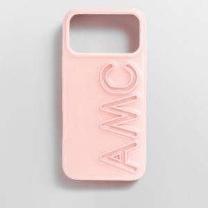 Fine Line Custom iPhone Case - Baby Pink/Baby Pink