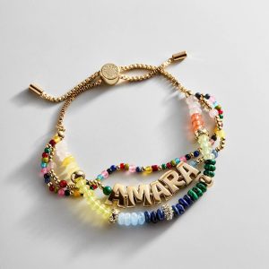 Rowan Semi-Precious Custom Layered Bracelet - Barcelona