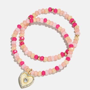 Bead Party Kids Bracelet Set - Heart
