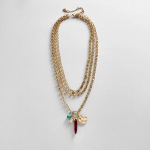 Maeve Layered Necklace - Gold