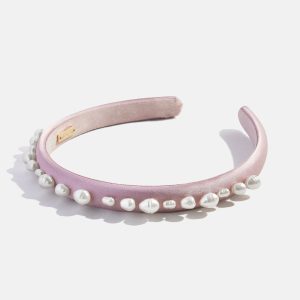 Pearls Please Kids' Headband - Pink