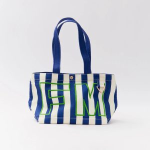 Striped Custom Alpha Tote - Custom Harbor