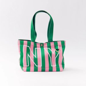 Striped Custom Alpha Tote - Custom Grove
