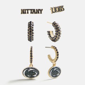 Penn State University Slogan Earring Set - Penn State University