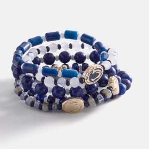 Penn State University Beaded Bracelet Set - Penn State University