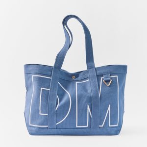 Solid Custom Alpha Tote - Dusty Blue