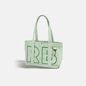 Solid Custom Alpha Tote - Pistachio Green