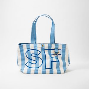 Striped Custom Alpha Tote - Custom Marina