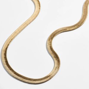 Gia Necklace - Gold Plated Brass