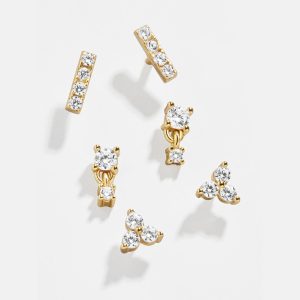 Lottie 14K Gold Earring Set - Lottie 14K Gold Earring Set
