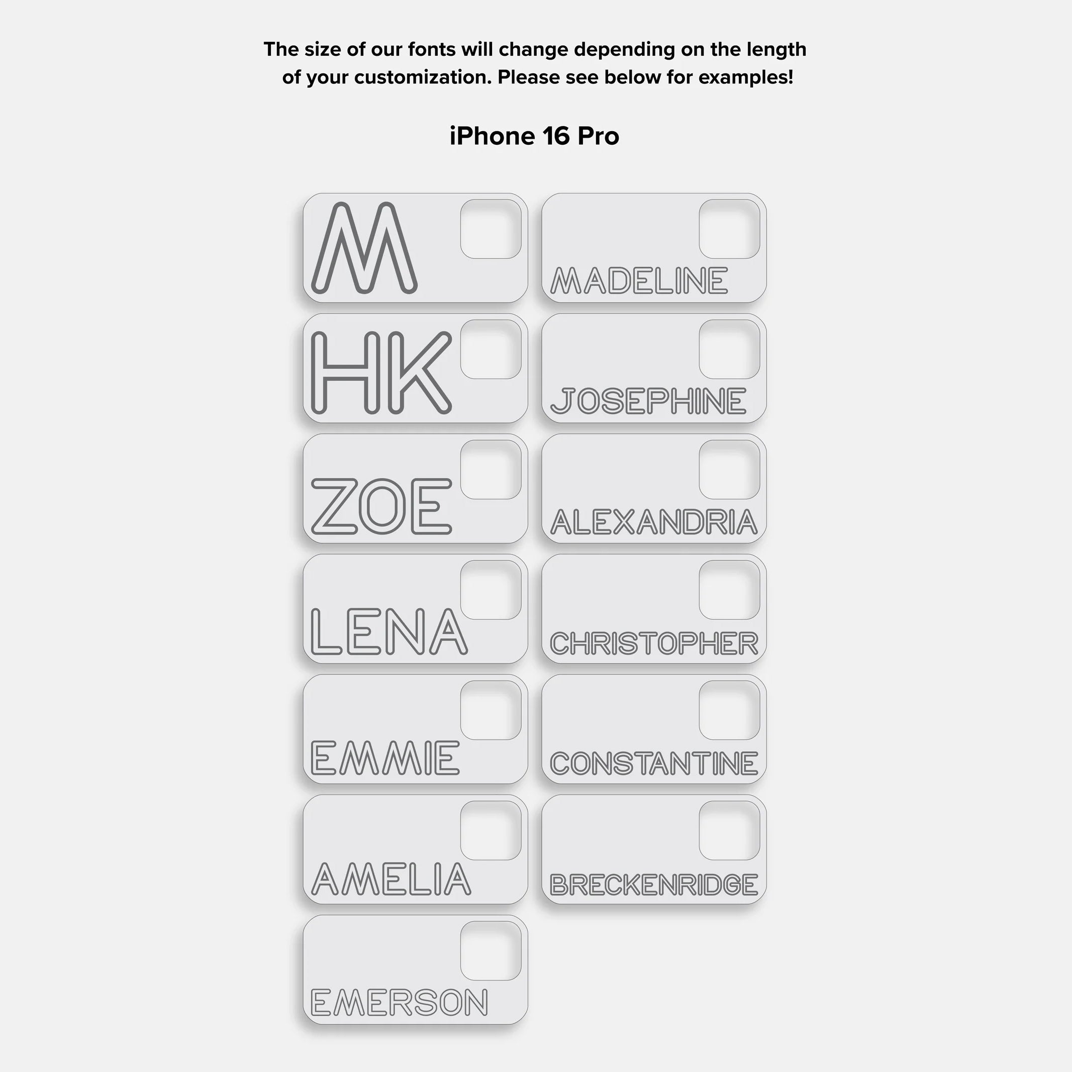 Fine Line Custom iPhone Case - Light Brown/White - Image 26