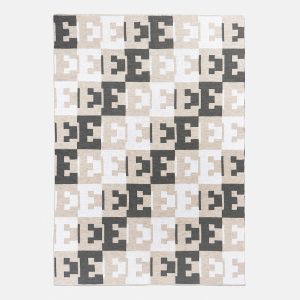 On Repeat Custom Blanket - Light Gray/White