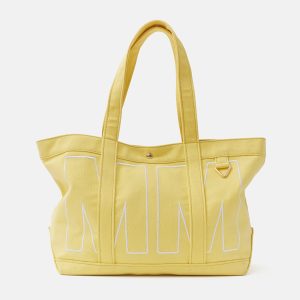 Solid Custom Alpha Tote - Butter Yellow