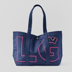 Solid Custom Alpha Tote - Dark Denim