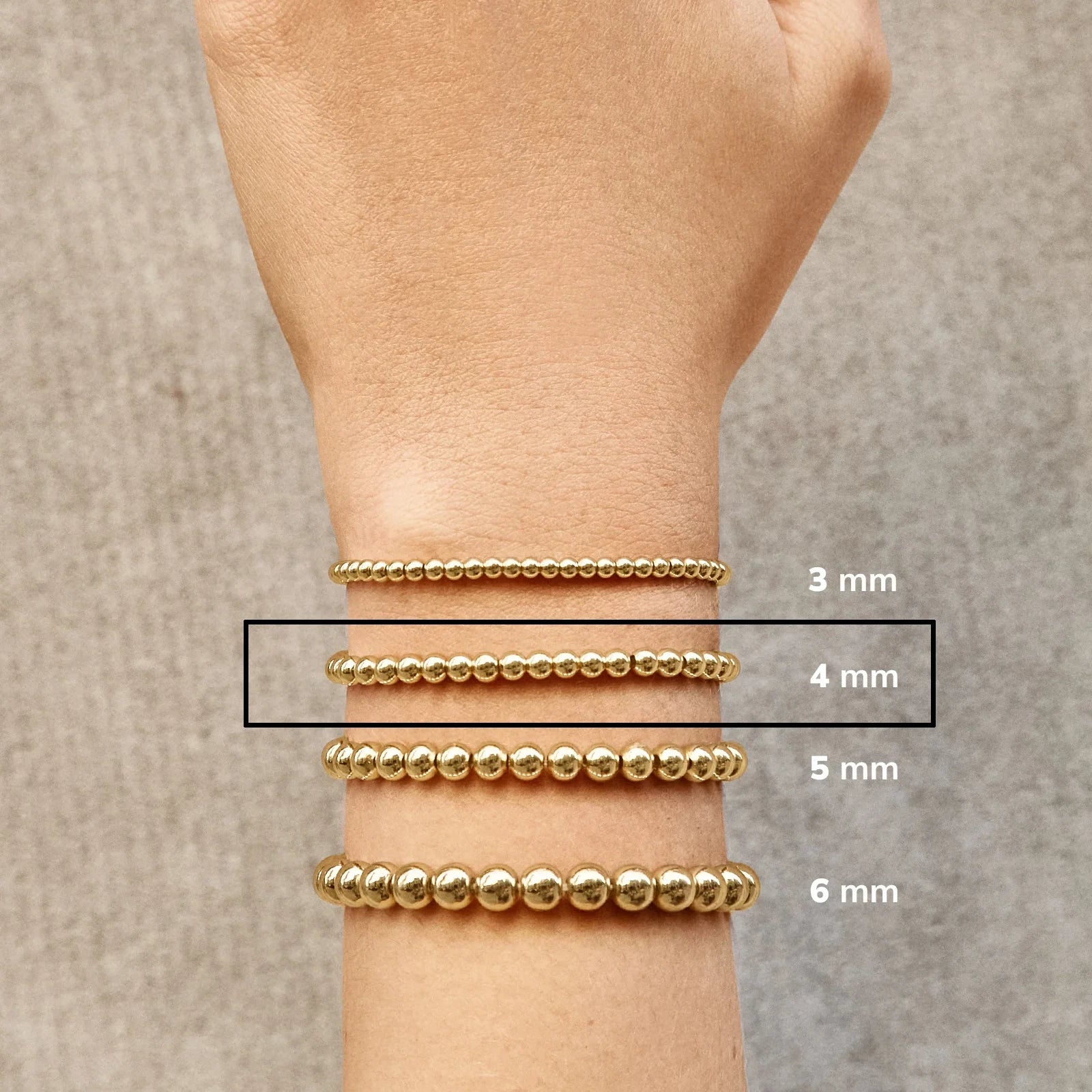 18K Gold Birthstone Pisa Bracelet - Sapphire - Image 4